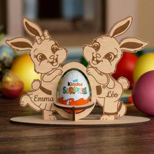 Lapin de Pâques amoureux