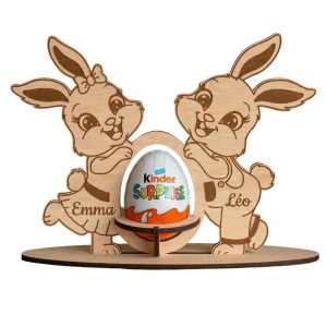 Lapin de Pâques amoureux