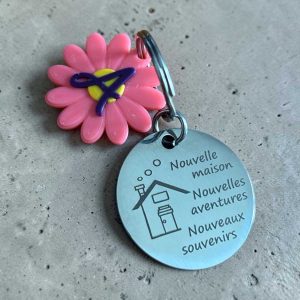 Porte-clés déménagement
