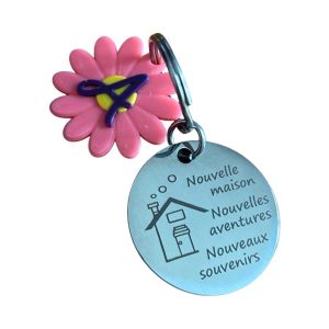 Porte-clés déménagement